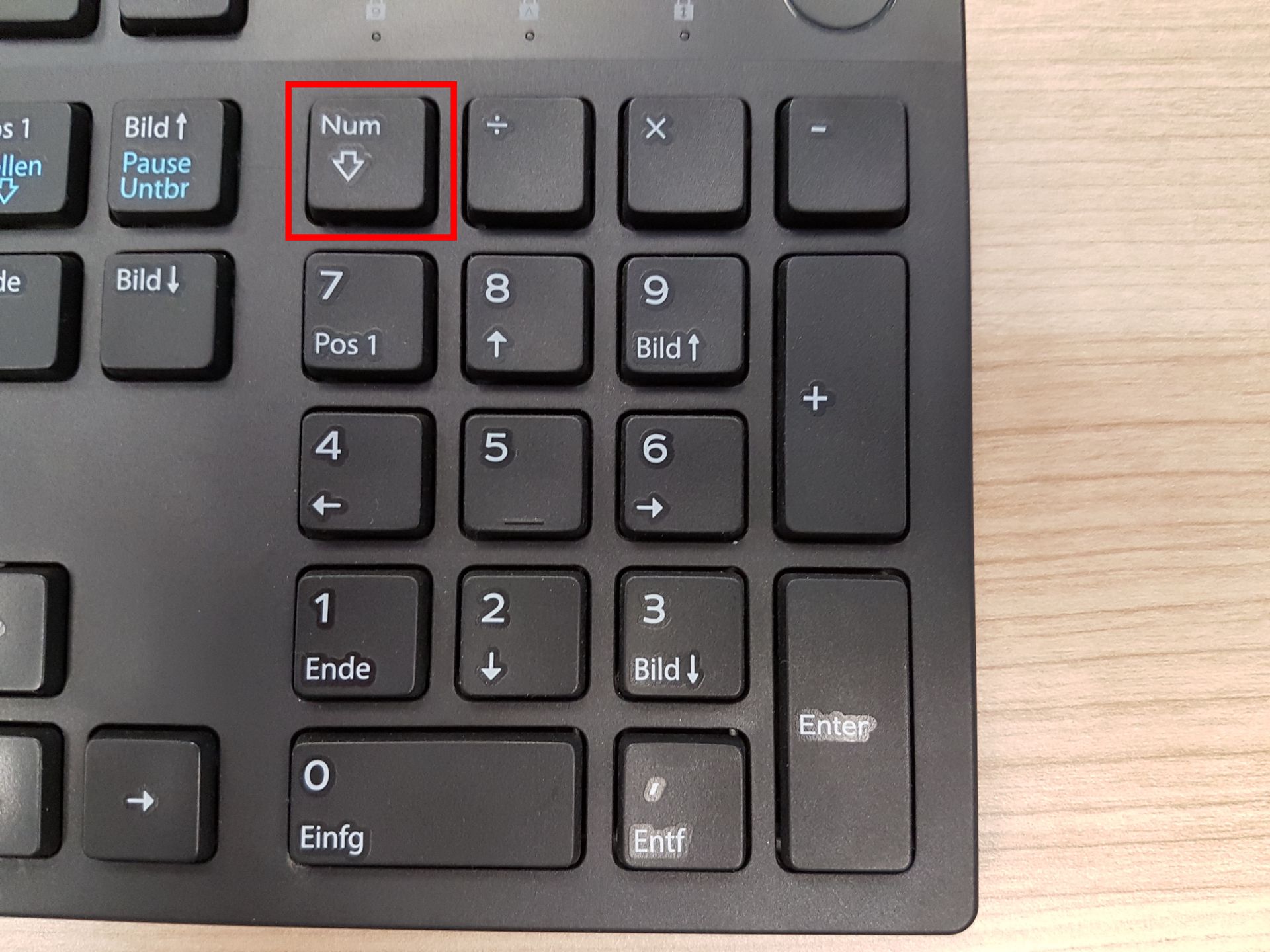 Num Lock Teclado Notebook Image to u